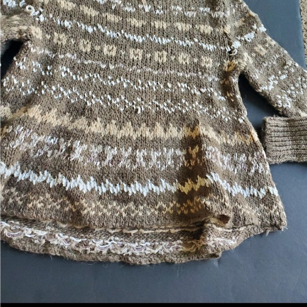 Free People Aztec Thick Sweater - Picture 5 of 11
